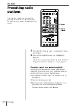 Preview for 18 page of Sony PMC-303L Operating Instructions Manual