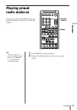 Preview for 19 page of Sony PMC-303L Operating Instructions Manual