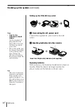 Preview for 30 page of Sony PMC-303L Operating Instructions Manual