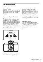 Preview for 37 page of Sony PMC-303L Operating Instructions Manual