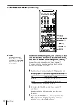 Preview for 62 page of Sony PMC-303L Operating Instructions Manual