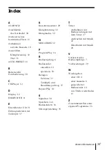 Preview for 77 page of Sony PMC-303L Operating Instructions Manual