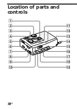 Preview for 38 page of Sony Pressman TCM-4TR Operating Instructions Manual