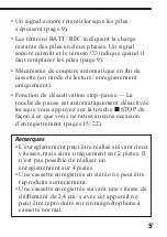 Preview for 45 page of Sony Pressman TCM-4TR Operating Instructions Manual