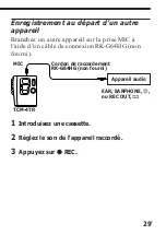 Preview for 69 page of Sony Pressman TCM-4TR Operating Instructions Manual