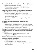 Preview for 75 page of Sony Pressman TCM-4TR Operating Instructions Manual