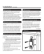 Preview for 17 page of Sony PROFORMA PROFORMAWM46 Installation Manual