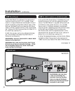 Preview for 28 page of Sony PROFORMA PROFORMAWM46 Installation Manual