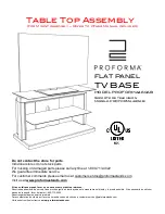 Preview for 1 page of Sony PROFORMA460AB Use And Care Manual