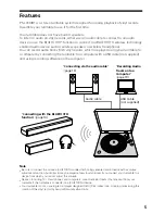 Preview for 5 page of Sony PS-LX310BT Operating Instructions Manual