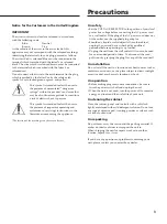 Preview for 3 page of Sony PVS-1240S Operating Instructions Manual