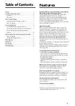 Preview for 3 page of Sony PVS-R102 Operating Instructions Manual