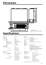 Preview for 13 page of Sony PVS-R102 Operating Instructions Manual