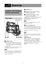 Preview for 10 page of Sony PXW-X320 Operating Instructions Manual