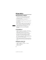 Preview for 28 page of Sony QN-022PCM Operating Instructions Manual