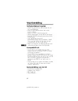 Preview for 40 page of Sony QN-022PCM Operating Instructions Manual