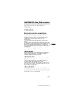 Preview for 49 page of Sony QN-022PCM Operating Instructions Manual