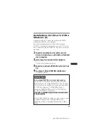 Preview for 59 page of Sony QN-022PCM Operating Instructions Manual