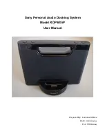 Sony RDP-M5iP User Manual preview