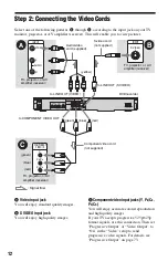 Preview for 12 page of Sony RDR-GX220 Operating Instructions Manual