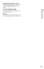 Preview for 13 page of Sony RDR-GX220 Operating Instructions Manual