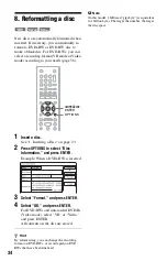 Preview for 34 page of Sony RDR-GX220 Operating Instructions Manual