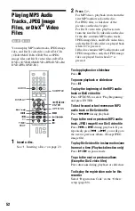 Preview for 52 page of Sony RDR-GX220 Operating Instructions Manual