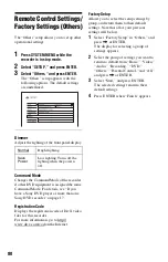 Preview for 80 page of Sony RDR-GX220 Operating Instructions Manual