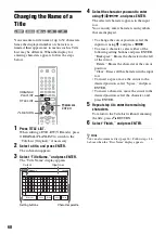 Preview for 60 page of Sony RDR-GX315 Operating Instructions Manual