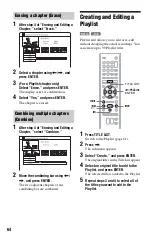 Preview for 64 page of Sony RDR-GX350 Operating Instructions Manual