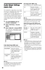 Preview for 82 page of Sony RDR-GX350 Operating Instructions Manual