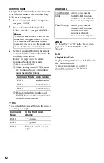 Preview for 92 page of Sony RDR-GX350 Operating Instructions Manual