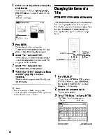 Preview for 60 page of Sony RDR-GX355 - Tunerless DVD Recorder Operating Instructions Manual