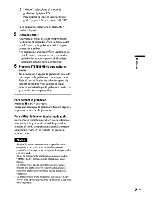 Preview for 127 page of Sony RDR-GX355 - Tunerless DVD Recorder Operating Instructions Manual