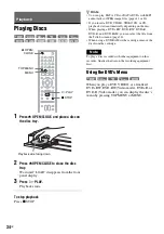 Preview for 34 page of Sony RDR-GX360 Operating Instructions Manual