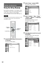 Preview for 78 page of Sony RDR-GX360 Operating Instructions Manual
