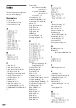 Preview for 106 page of Sony RDR-GX360 Operating Instructions Manual