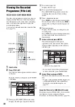 Preview for 30 page of Sony RDR-GX380 Operating Instructions Manual