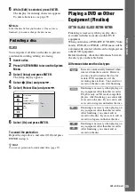 Preview for 35 page of Sony RDR-GX380 Operating Instructions Manual