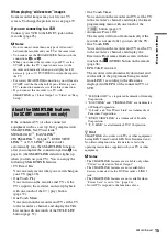 Preview for 15 page of Sony RDR-GXD310 Operating Instructions Manual