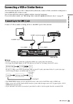 Preview for 23 page of Sony RDR-GXD310 Operating Instructions Manual