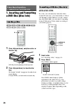 Preview for 26 page of Sony RDR-GXD310 Operating Instructions Manual