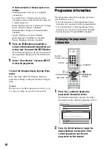 Preview for 40 page of Sony RDR-GXD310 Operating Instructions Manual