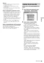 Preview for 66 page of Sony RDR-GXD310 Operating Instructions Manual