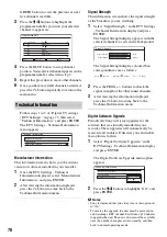 Preview for 78 page of Sony RDR-GXD310 Operating Instructions Manual