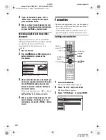 Preview for 42 page of Sony RDR-GXD500 Operating Instructions Manual