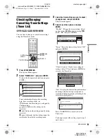 Preview for 51 page of Sony RDR-GXD500 Operating Instructions Manual