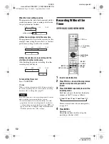 Preview for 52 page of Sony RDR-GXD500 Operating Instructions Manual