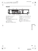 Preview for 101 page of Sony RDR-GXD500 Operating Instructions Manual