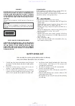 Preview for 2 page of Sony RDR-GXD500 Service Manual